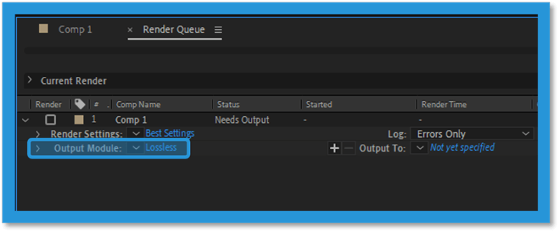 cara render after effect cara render after effect