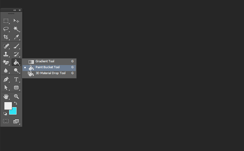 Paint Bucket Tool Photoshop