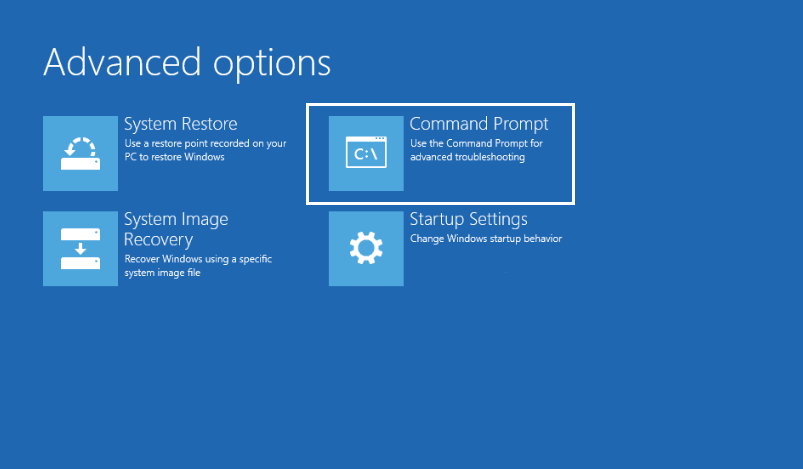 Menu Command Prompt Windows