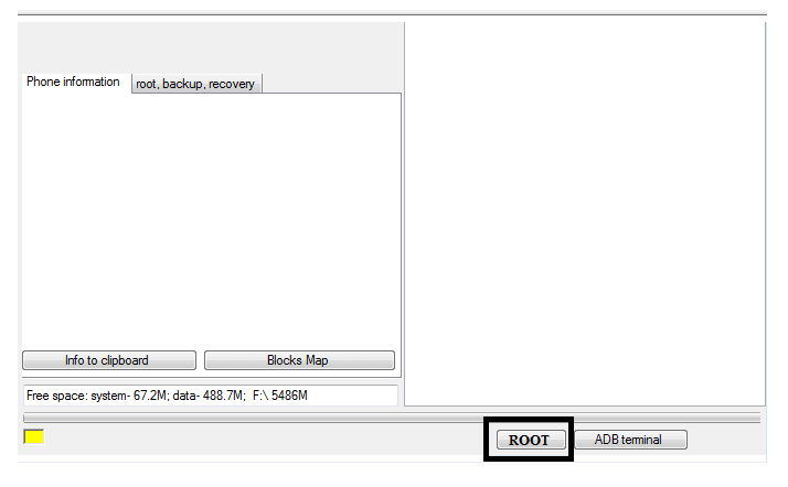 Opsi Root di MTK Droid