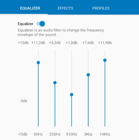 Contoh Setting Equalizer FX