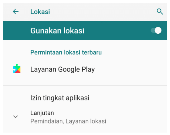 Aktifkan GPS di HP