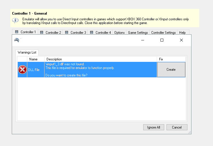 Pesan not Found di Aplikasi Emulator Stik