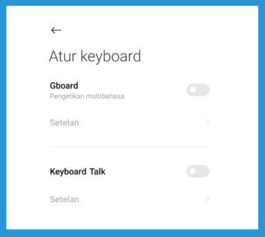 √ 5 Cara Setting Keyboard HP Xiaomi Semua Tipe (Lengkap)