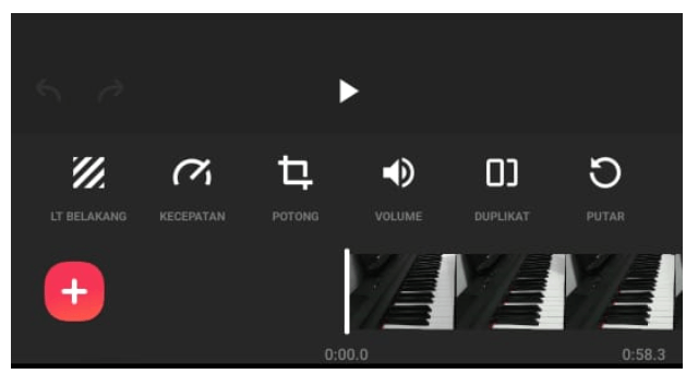 Opsi Editing Untuk Putar Video Inshot