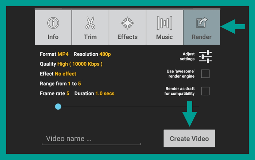 Create Video Stop Motion Lapse It