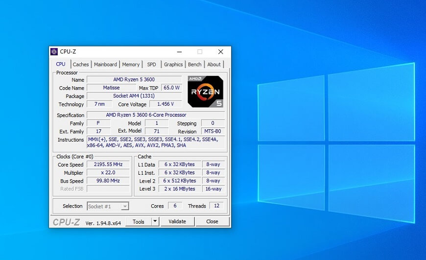 Contoh CPU Z Untuk Cek Virtualization