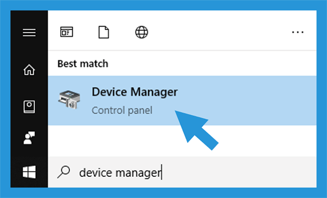 Device Manager di Windows 10