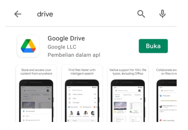 Aplikasi Google Drive