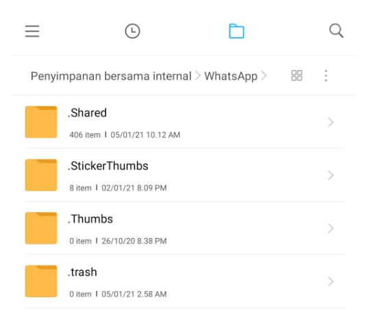 Cek Memori HP Untuk Perbaiki WA