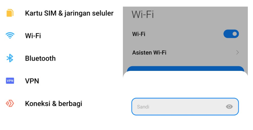 Atur Ulang Password WiFi