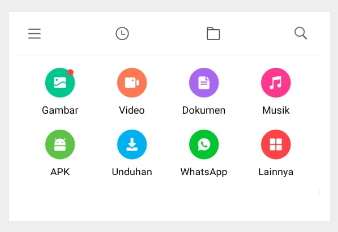 Membersihkan Data Memori Internal