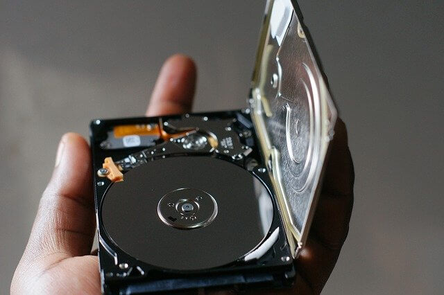 Cek Harddisk yang Dipakai