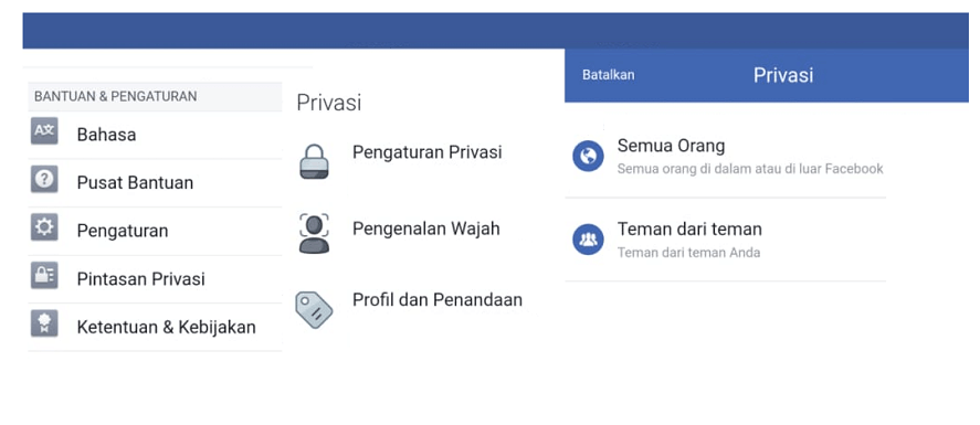 Menghilangkan Add Friend di FB Android