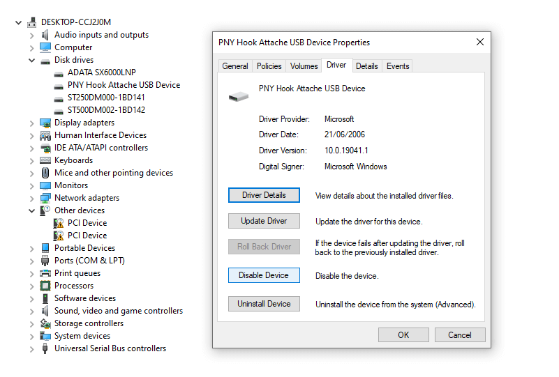 Opsi Enable Flashdisk