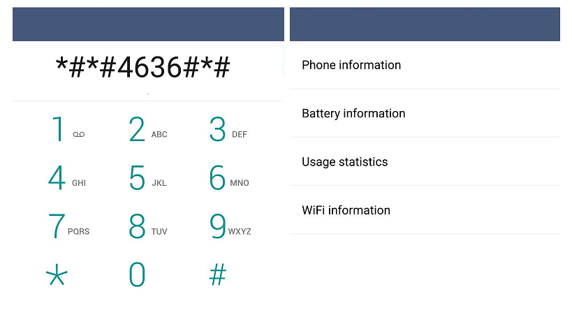 Opsi Phone Information di Kode Dial