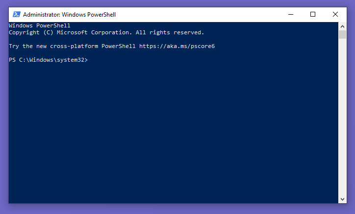 Ketik OSK di PowerShell