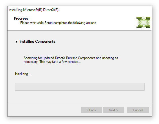 Proses Install DirectX Windows