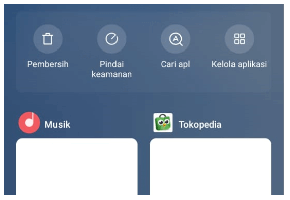 Menutup Aplikasi Aktif