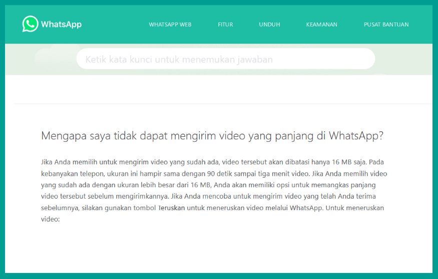 whatsapp max file size