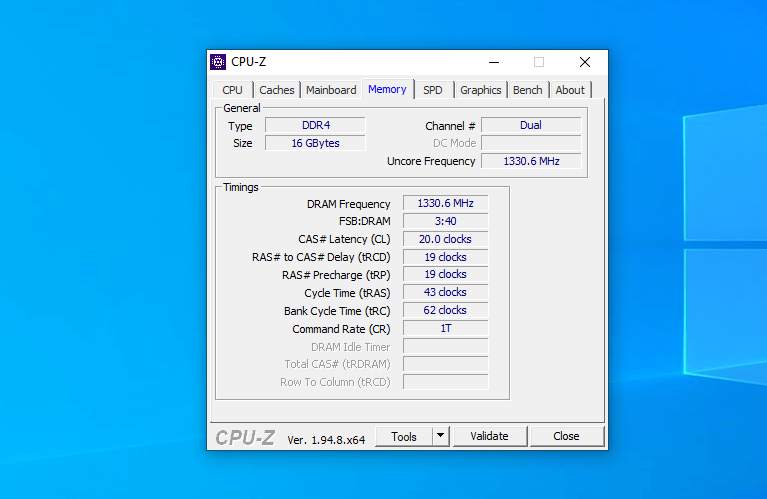 Contoh Memori Dual Channel