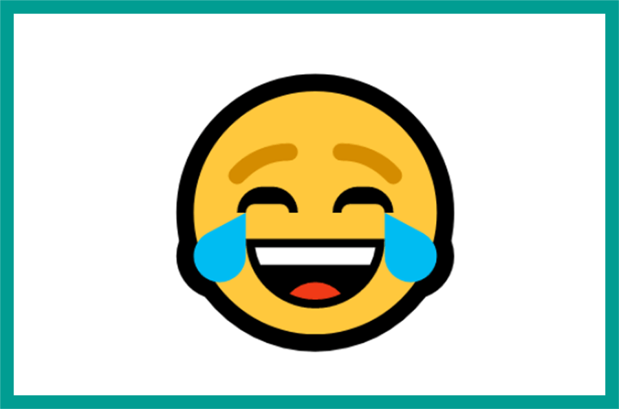 Emoticon Tertawa Bahagia