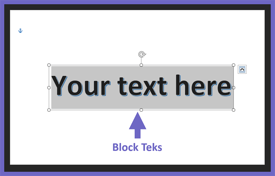 Ganti Teks Bawaan Word Art