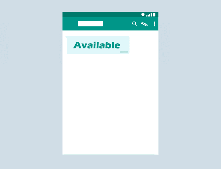 Arti Available di WhatsApp