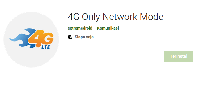 Aplikasi 4G Only ASUS