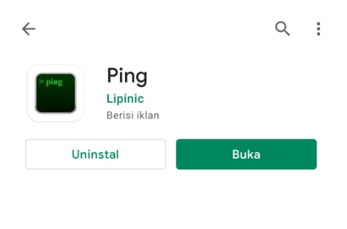 Aplikasi Ping HP Android