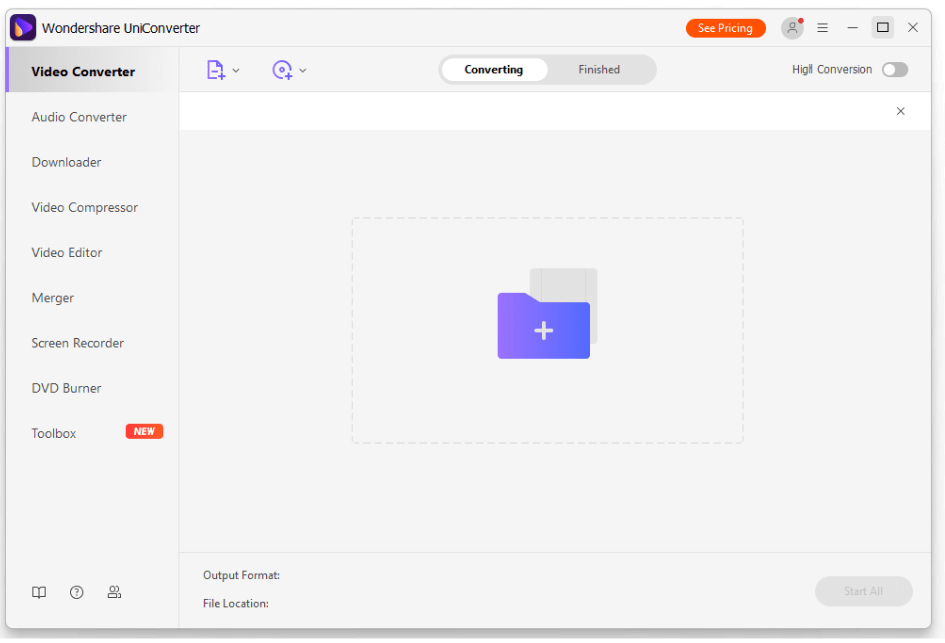Contoh Aplikasi Wondershare Video Convert