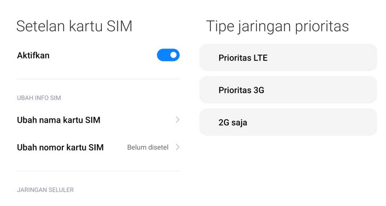 Jaringan Indosat LTE