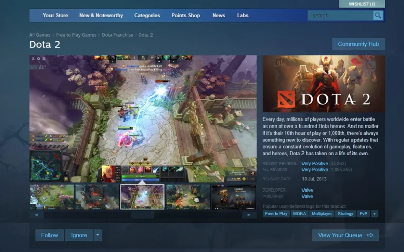 Cara Install dan Main Dota 2