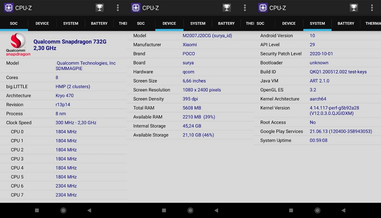 Aplikasi CPU Z HP Android