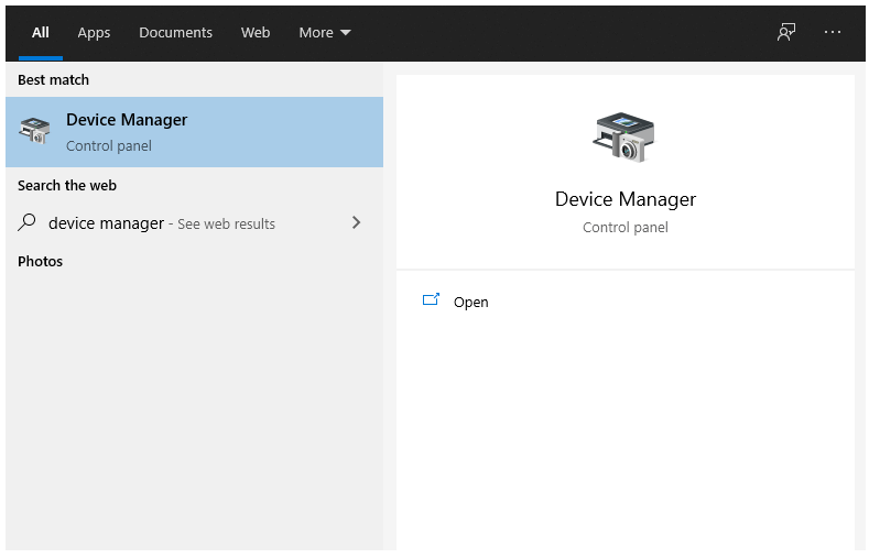 Buka Aplikasi Device Manager