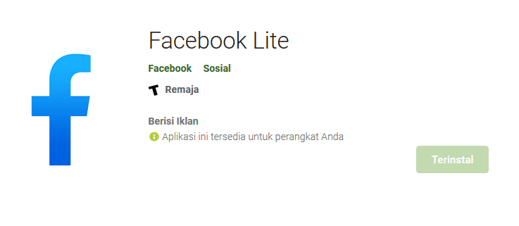 Pakai Aplikasi Versi Lite