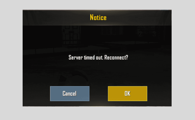 Penyebab Server Timed Out PUBGM