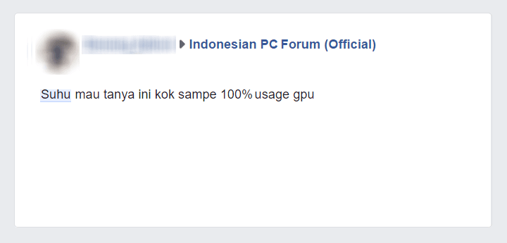 Contoh Suhu di Medsos