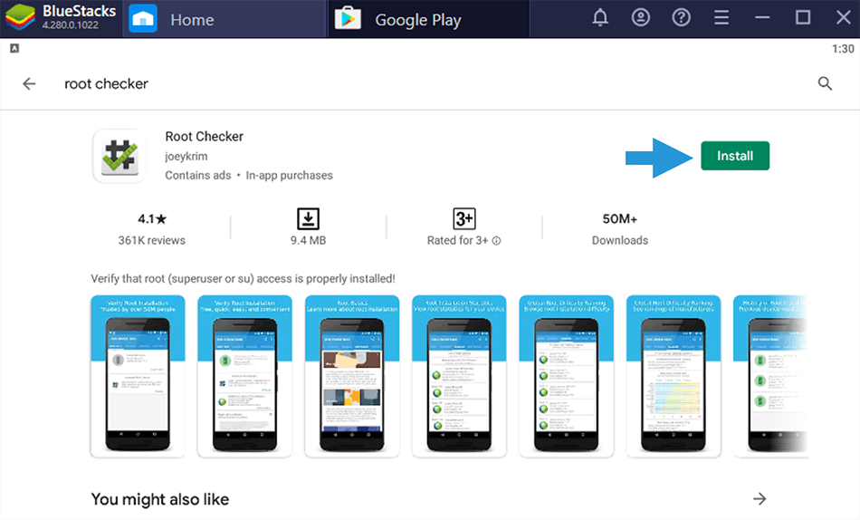 Aplikasi Root Checker