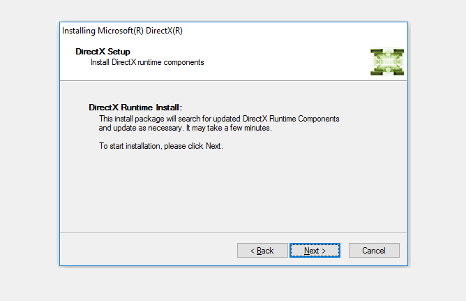 a redistributable package (directx) a redistributable package (directx)