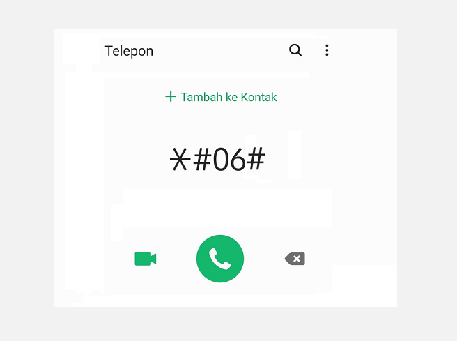 Kode Untuk Buka Menu IMEI