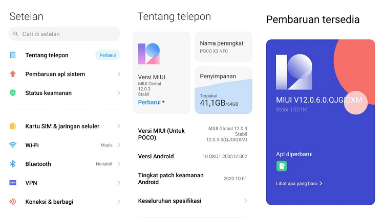 Pembaruan Sistem Android