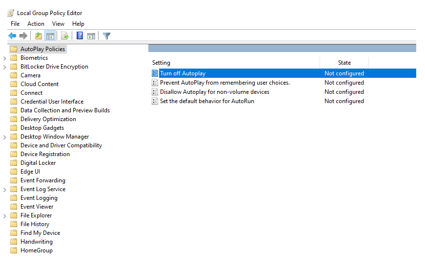 Menu Matikan Autoplay