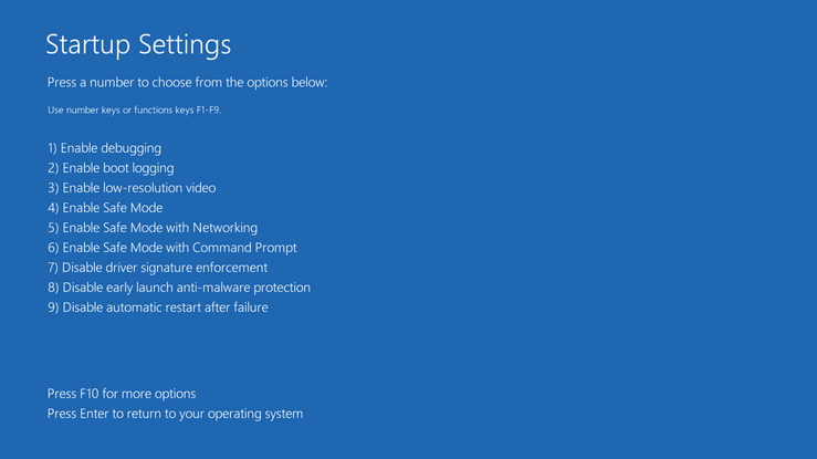Contoh Disable Driver Signature Windows 10