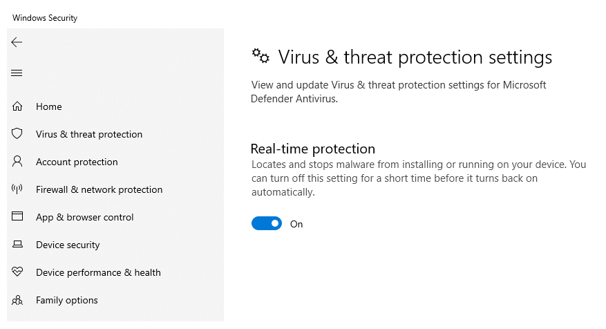 Matikan Antivirus Sementara