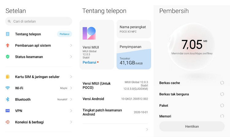 Pembersih Untuk Aplikasi Kontak