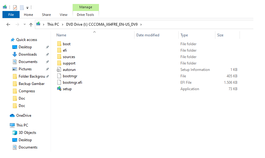 Cek File Instalasi di Windows