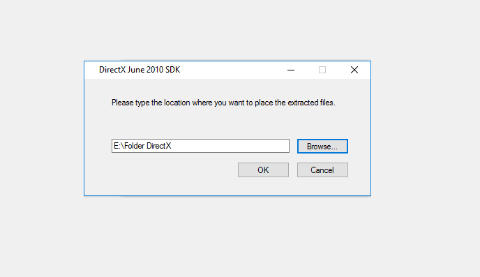 Pilih Instalasi DirectX Windows