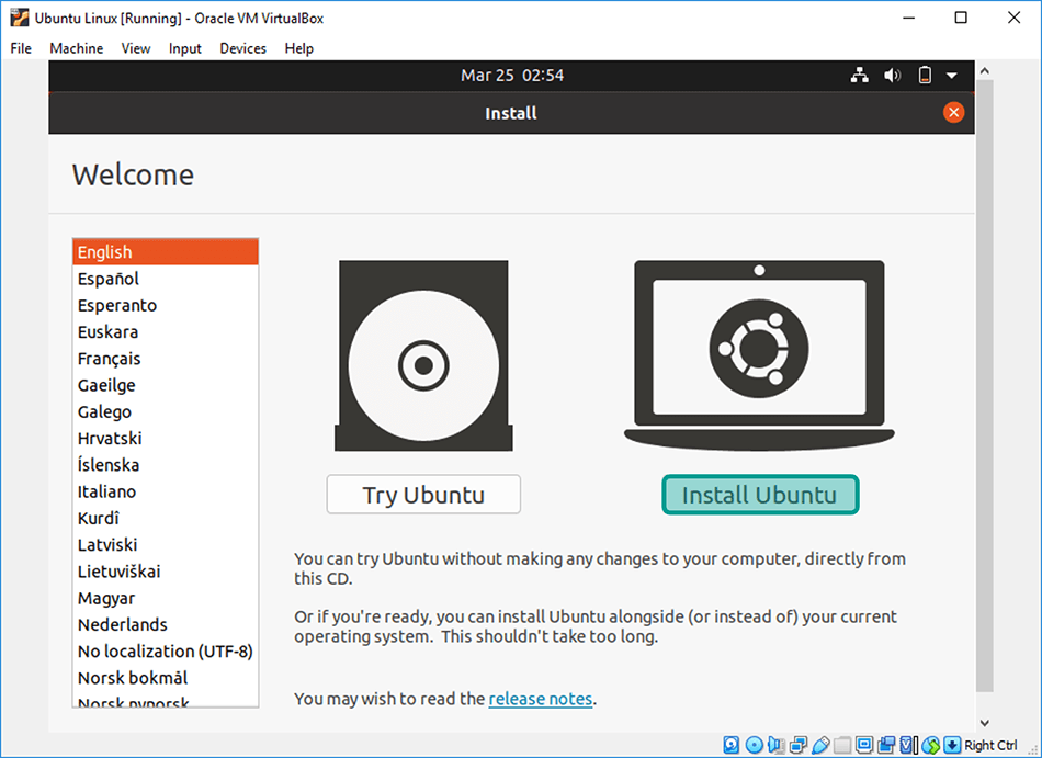 Opsi Install Ubuntu