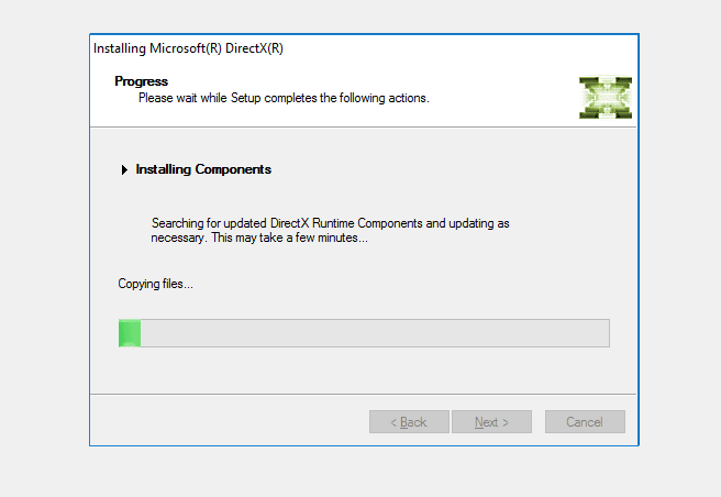 Proses Install DirectX di Windows